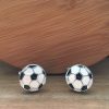 Manžetové gombíky M0274 Futbalová lopta