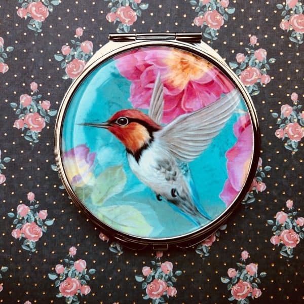 zrkadielko tyrkysový kolibrík